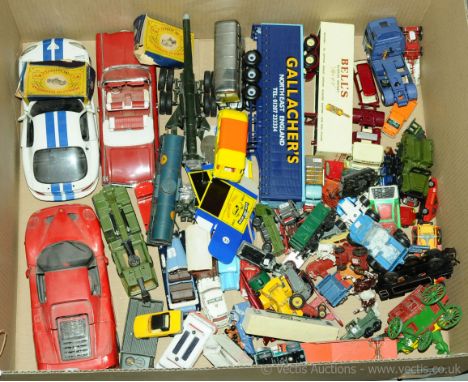 Corgi, Matchbox, Lone Star, Maisto, Danbury Mint and others a group of unboxed diecast models of mixed scales and includes Co