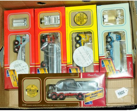 Corgi - a boxed group of 1/50 Scale Commercial Vehicles (Road Transport Heritage Series) to include CC10101 a Foden FG 8 Whee