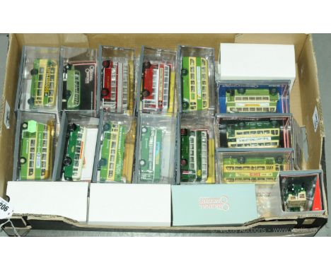 Corgi Original Omnibus (OOC) a boxed group to include 40501 Bristol L5G 'London Transport', 43905 Daimler CW Utility Bus 'Lon
