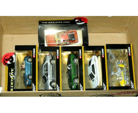 Corgi - a boxed group of James Bond 007 Models (The Directors Cut Series) to include CC04704 "For Your Eyes Only" a Lotus Esp