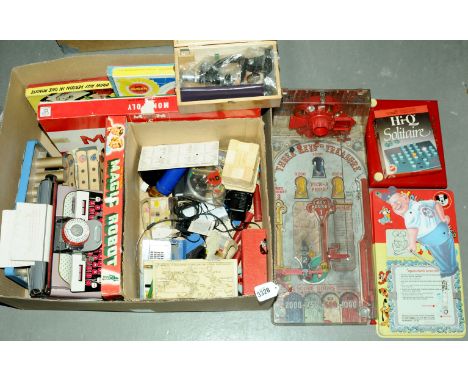 Spears Games, Waddingtons and others - a quantity of boxed and unboxed board games, puzzles, tin plate toys and other interes