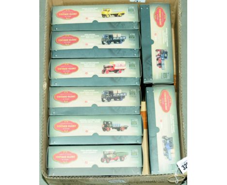 Corgi (Vintage Glory of Steam Series) a boxed group to include 80001 a Super Sentinel Steam Wagon with Crates "Tate &amp; Lyl