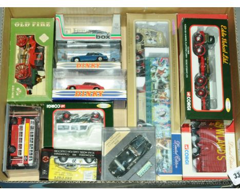 Vitesse, Corgi, Matchbox (The Dinky Collection) and similar - a quantity of mixed scale models which includes Racing/Performa