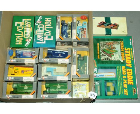 Corgi Classics and similar a group of boxed mainly Commercial vehicles but does include others along with a Gift/Play Set to 