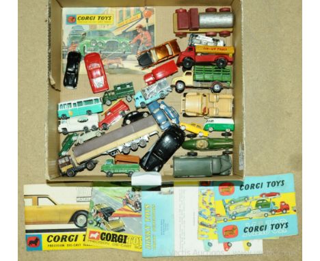 Minix, Husky, Dinky and similar a unboxed group to include Husky Ford Zephyr 6 Estate Car, Husky Ferrari Berlinetta 250 GT, C