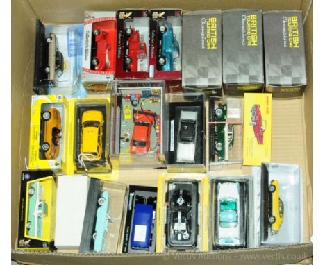 Atlas Editions, Newray, Road Signature and similar a mainly boxed Ford group to include Atlas Dinky 555 Cabriolet Ford Thunde