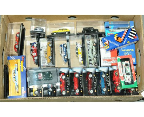 Corgi, Cararama, Magazine issue models and similar a boxed group to include Lledo Toyota Corolla GT-Four ST205, Corgi C144/1 