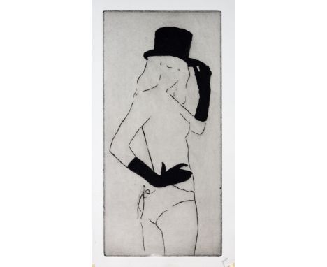 Phoebe Dickinson (b.1984) Top Hat and Velvet Gloves 1, 2 and 3 Three, one signed, numbered and inscribed Top Hat '3' 8/21 Pho