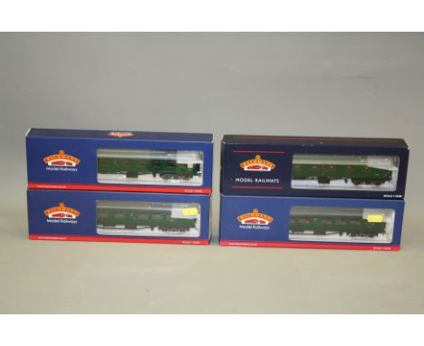 FOUR PIECES OF BACHMANN ROLLING STOCK, boxed.