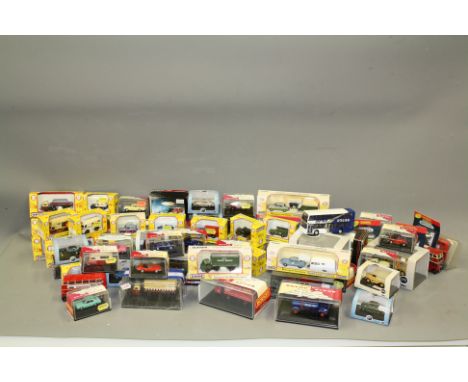 A LARGE QUANTITY OF BOXED MODEL VEHICLES, including Corgi, Horby and Oxford.