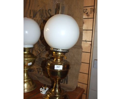 BRASS OIL LAMP