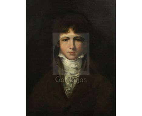 Sir William Beechey (1753-1839)oil on canvasPortrait of Captain Mackinley25 x 19.5in.