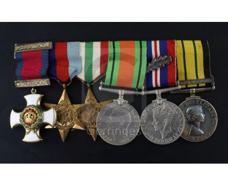 A World War II Italian Campaign Distinguished Service Order medal group to Brigadier John Frederick Adye, Royal Regiment of A