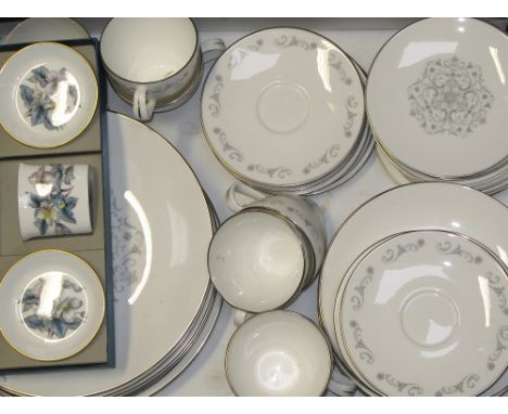 A Royal Worcester "Bridal Lace" part dinner service.