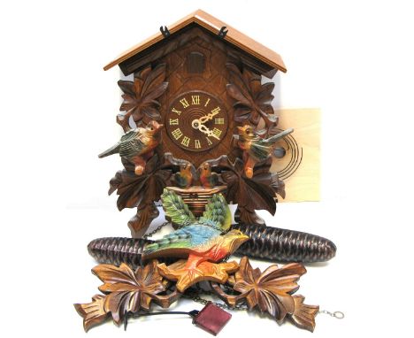 A 20th century cuckoo clock.