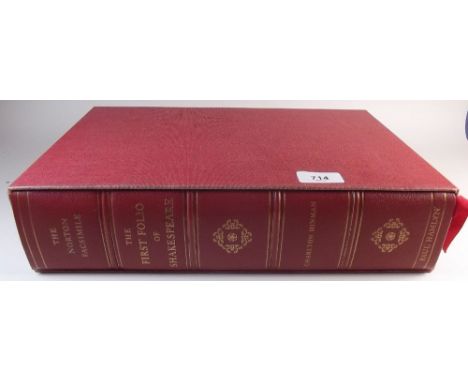 'The First Folio of Shakespeare - The Norton Facsimile' - in slipcase (Hamlyn 1968)