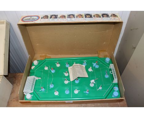 A Casdon England Squad soccer game and a Backgammon set