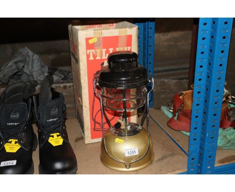 A Tilley lamp
