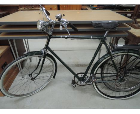 A vintage Hopper road bicycle with Lycell seat in good condition