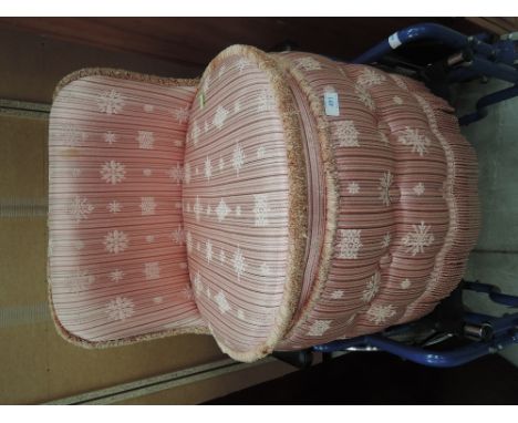 A vintage nursing chair