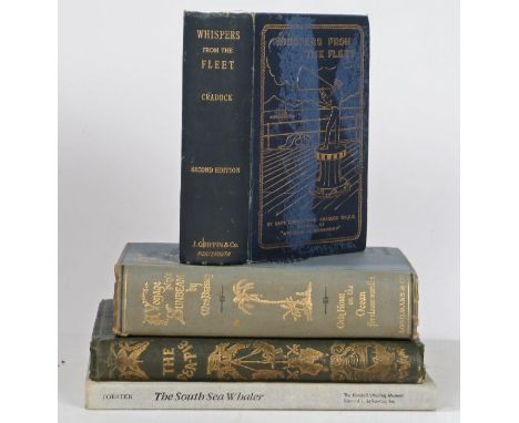 Craddock (Capt. Christopher) 'Whispers from the Fleet',&nbsp;Portsmouth, J Griffin, 1907, 1st edition, gilt tooled blue cloth