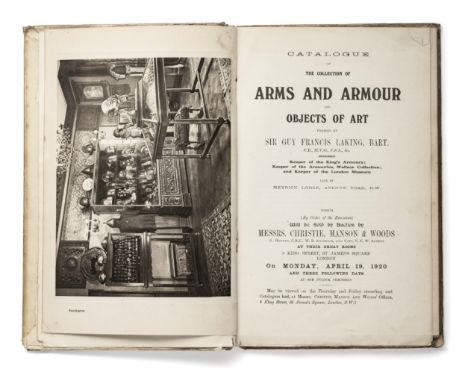 AUCTION CATALOGUES: CHRISTIE, MANSON, &amp; WOODS, comprising: The Important Collection of Objects of Art of S.E. Kennedy, Ma