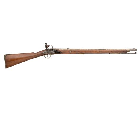 A RARE 0.66 CALIBRE FLINTLOCK CAVALRY CARBINE BY HENRY NOCK, MARKED TO THE COBHAM YEOMANRY CAVALRY, CIRCA 1796, with tapering