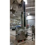 THIS ITEM IS LOCATED IN -- MN: 2013 Tonnelli Bowl Dump lifter w/ scraper for 400 Liter Tonnelli. S/N