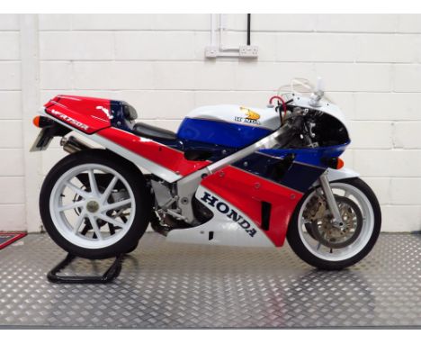 Early, yellow-wing RC30 with 2,629 recorded miles.Developed by Honda with one aim in mind, to win the World Superbike Champio