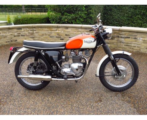 The second 1966 Model Tiger 90 off the production line.The 349cc Tiger 90 generated 27bhp and was good for a genuine 90mphThi
