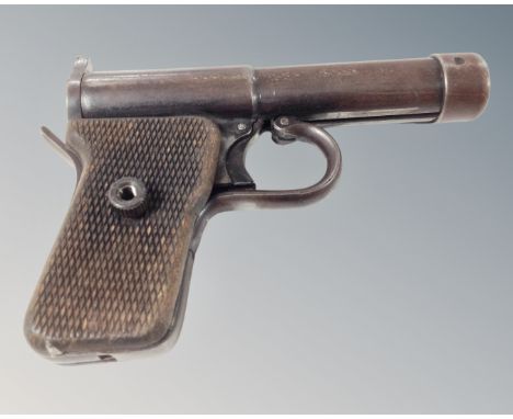 A vintage starting pistol 