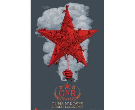 Guns N Roses - Chinese Democracy poster (91x60 cm), Pink Floyd, Wish you Were Here poster (91x60 cm), Megan Fox Rolling Stone