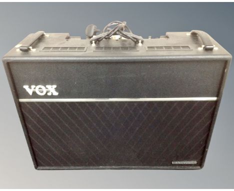 A Vox VT120 Valvetronix guitar amplifier 
