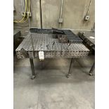Welding Table 30″ x 60″ with Clamps and Contents