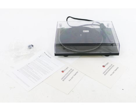 Pro-Ject Audio Essential Record Player with manual 