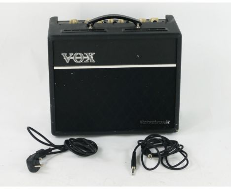 Vox VT20+ Valvetronix Electric Guitar Amplifier with Fender guitar lead 