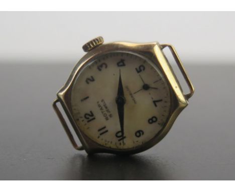 A ROTARY Ladies 9ct Gold Wristwatch, 3.76g nett 
