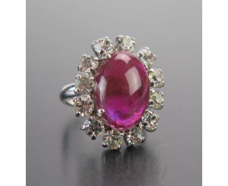 A Dior Costume Ring, 25.8x20.8mm, signed Dior Germany 