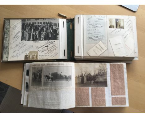 Sir George Paynters Own Sporting Scrapbooks: Incredibly in depth scrapbooks from 1908 until it ends where he states in bold W