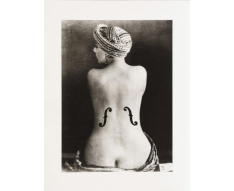                     RAY,             Man(1890 Philadelphia - 1976 Paris)    "Le Violin d'Ingres"    Silbergelatineabzug.     