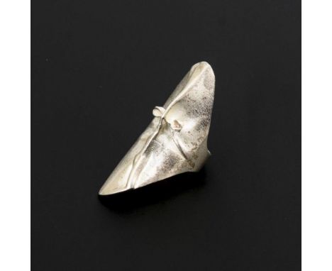 LAPPONIA Ring "Gondas Maske"                Silber 925 gestempelt. Punzen: Finnland O8 (1991) Design: Björn Weckström.       