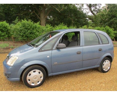 Make &amp; Model: Vauxhall Meriva Life 5DRDate of Reg: CY08 CGVColour: Bluecc: 1598MoT: 24-06-2021Fuel Type: PETROLMileage: 7