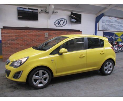 Make &amp; Model: Vauxhall Corsa SXI ACDate of Reg: DY64 ZRVColour: Yellowcc: 1398MoT: 21-02-2022Fuel Type: PETROLMileage: 10