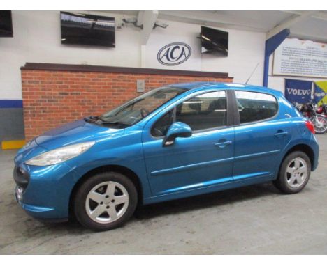 Make &amp; Model: Peugaot 207 SportDate of Reg: KV58 EZNColour: Bluecc: 1397MoT: 17-12-2021Fuel Type: PETROLMileage: 68kTrans
