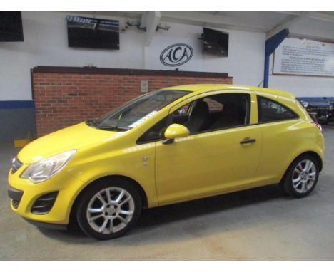 Make &amp; Model: Vauxhall Corsa S CDTI EcoflexDate of Reg: FD61 DXMColour: Yellowcc: 1248MoT: 06-12-2021Fuel Type: DIESELMil