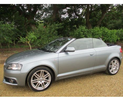 Make &amp; Model: Audi A3 TDI S Line ConvDate of Reg: JA09 HUMColour: Greycc: 1968MoT: 22-03-2022Fuel Type: DIESELMileage: 10