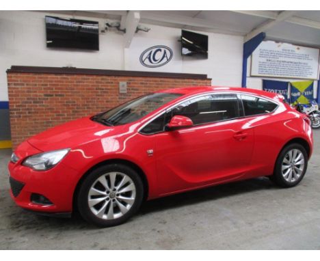 Make &amp; Model: Vauxhall Astra GTC SRI CDTIDate of Reg: NU13 DKKColour: Redcc: 1686MoT: 17-08-2021Fuel Type: DIESELMileage: