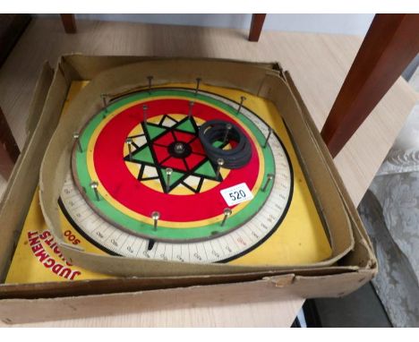 A vintage boxed game 'Judgement Quoits'