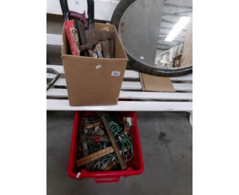 2 boxes of tools
