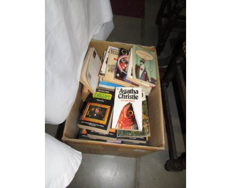 A good collection of paperbacks, many vintage including Ian Fleming, Agatha Christie etc
